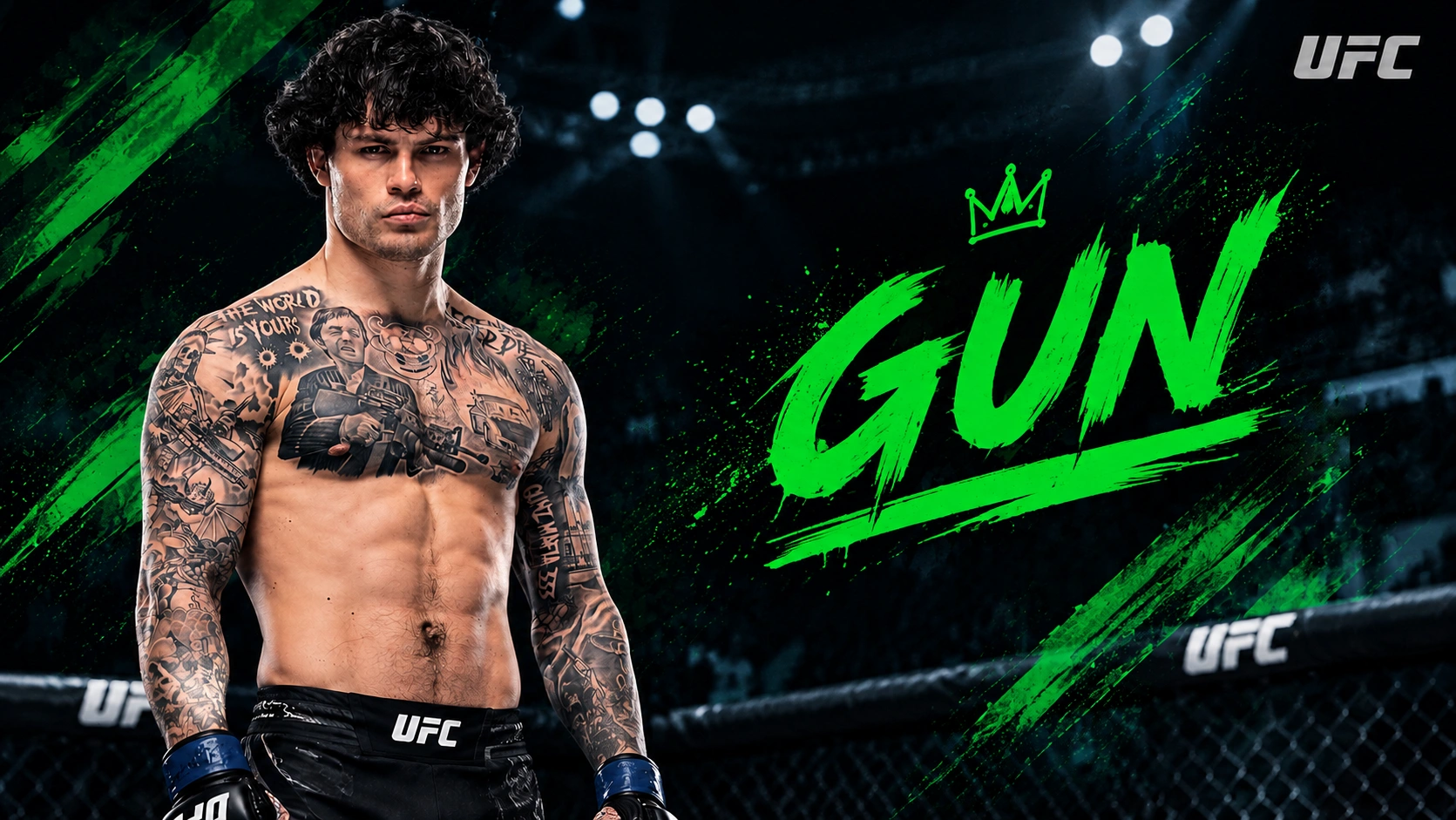 Tommy McMillen &ldquo;Gun&rdquo; in the Octagon