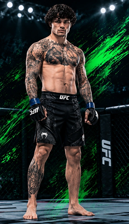 Tommy McMillen standing in the Octagon